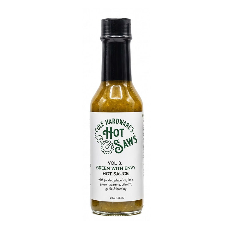 VOL 3. Green with Envy Hot Sauce 