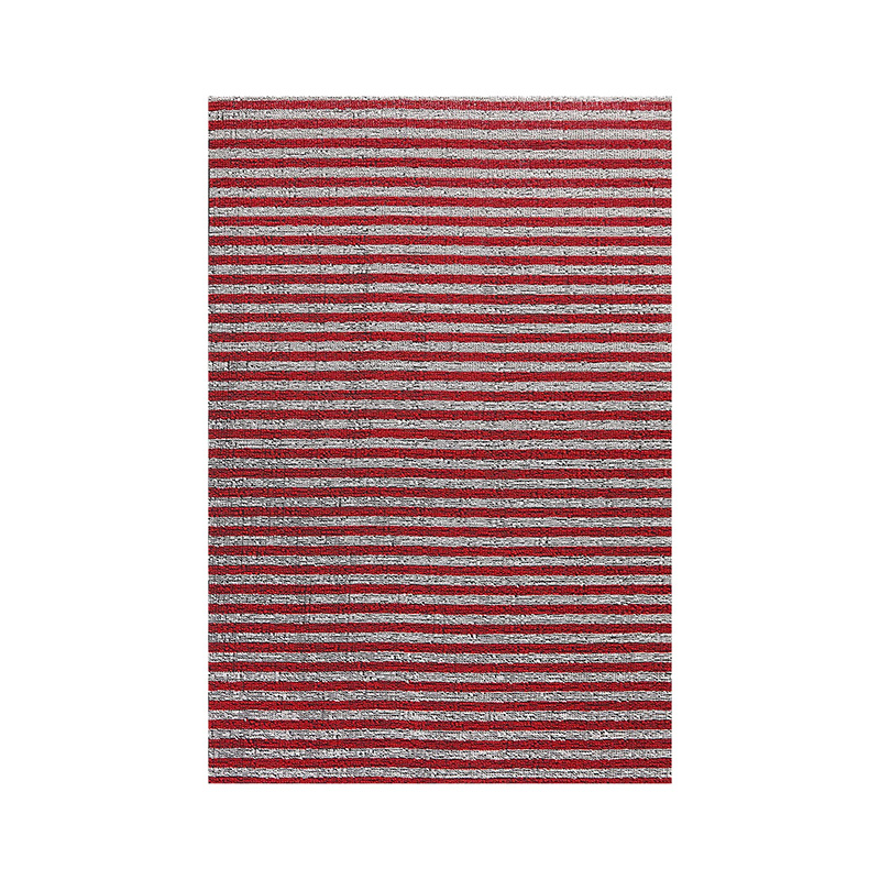 1' 6" x 2' 4" Breton Stripe Shag Mats (Candy)